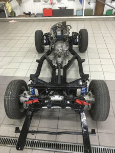 Triumph TR6 Chassis nachher