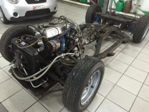 Triumph TR6 Chassis vorher_2