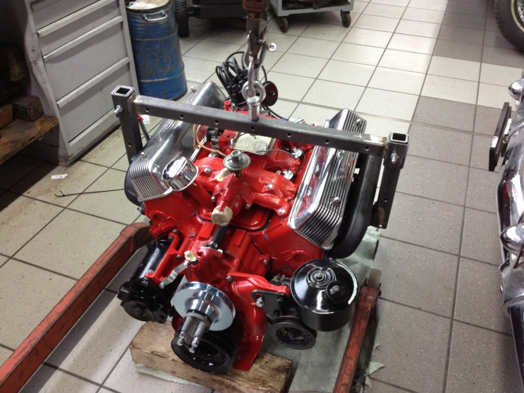 Ford Thunderbird Motor nach Restauration